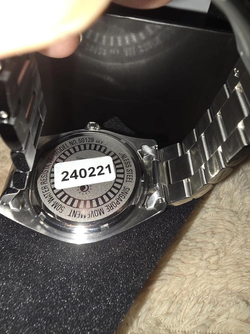 Invicta Specialty Black Dial Men's Watch- 43mm Steel